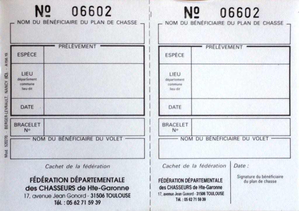 Loi de simplification de la chasse et suppression* du ticket de transport pour la venaison soumise au plan de chasse.